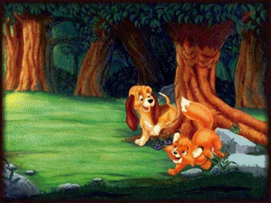 Пес и Лис - из детства, собака, животные - предпросмотр