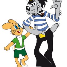 Схема вышивки «Ну, погоди!»