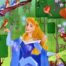 Схема вышивки «Принцесса»