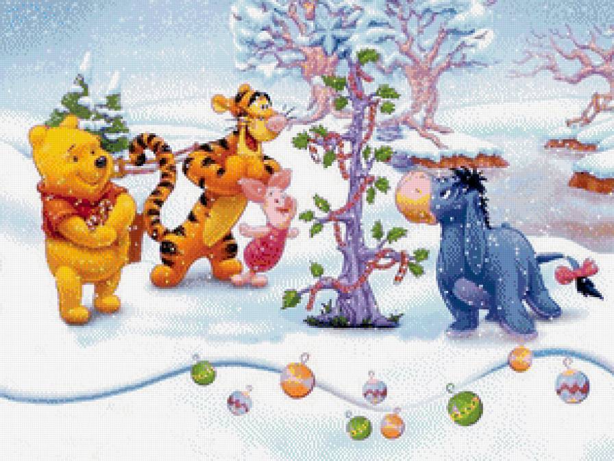 Винни Пух и все, все, все - мишка, тигр, животные, из детства - предпросмотр