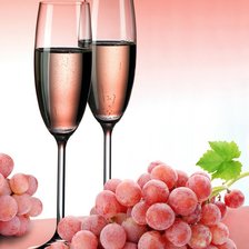 натюрморт с виноградом