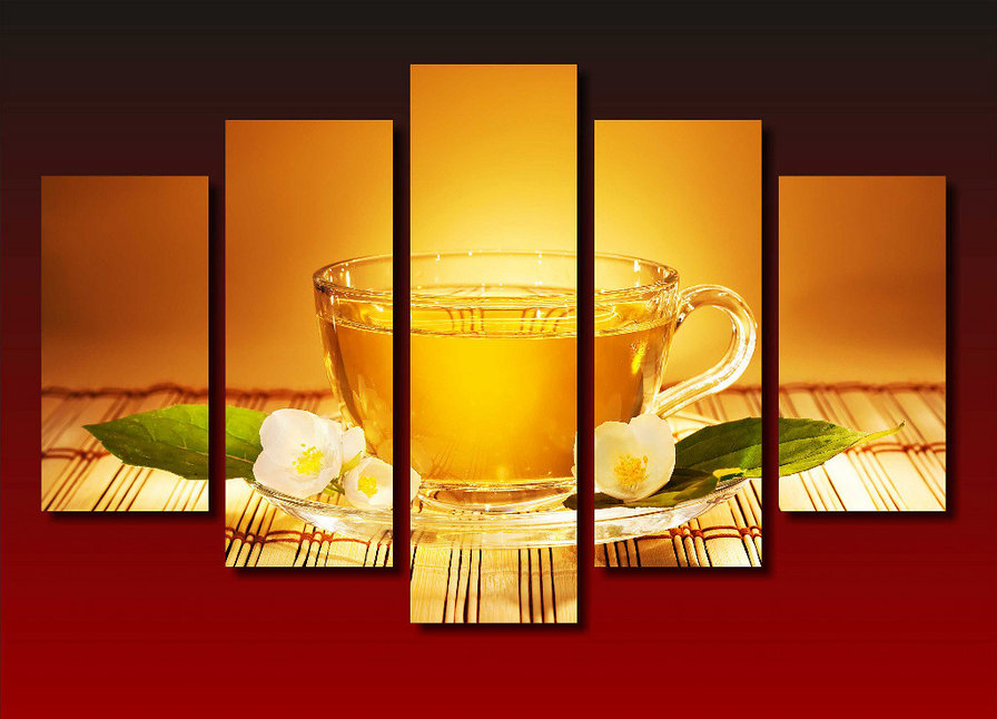 на кухню ТРИПТИХ - кухня, чай, триптих - оригинал