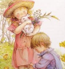 Схема вышивки «детки и зверушки»