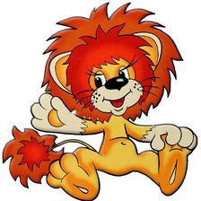 Схема вышивки «Лева»