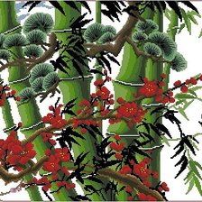 Схема вышивки «восточные мотивы»