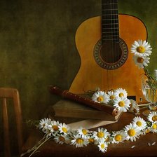 Схема вышивки «музыка»