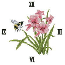 Схема вышивки «Часы»