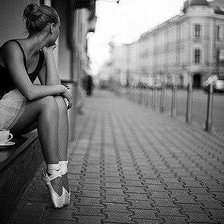 Схема вышивки «балерина»