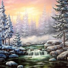 зимний пейзаж