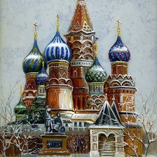 Схема вышивки «Храм»