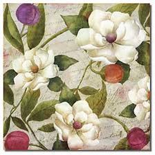 Схема вышивки «магнолии»