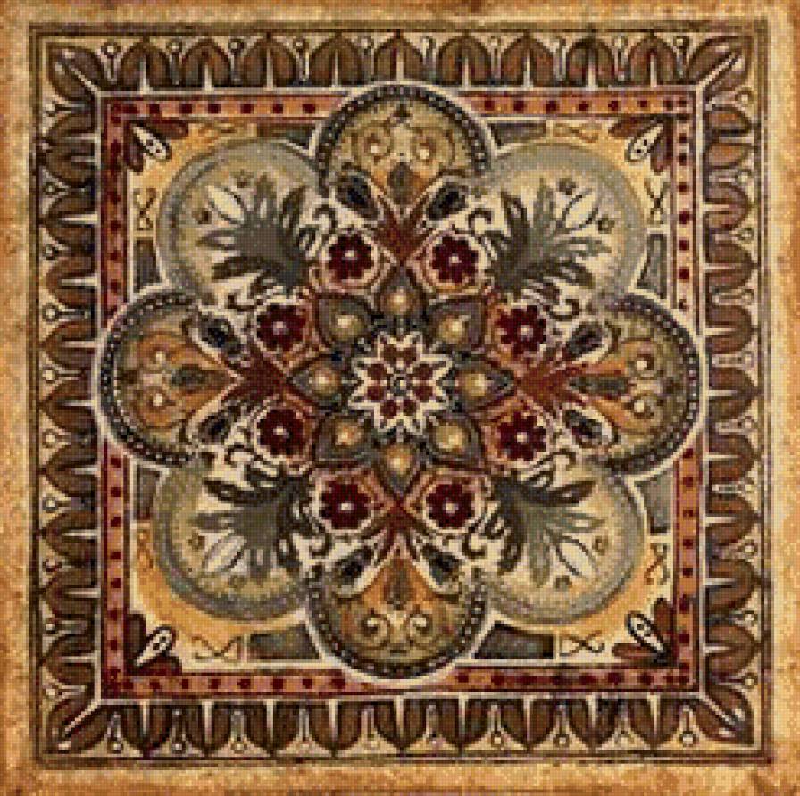 подушка - орнамент, подушка - предпросмотр