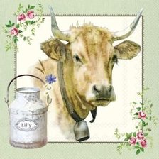 Схема вышивки «молочная коровка»