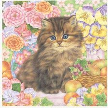 Схема вышивки «Серия "Кошки"»