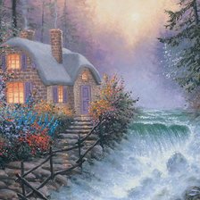 Схема вышивки «Серия "Пейзажи"»