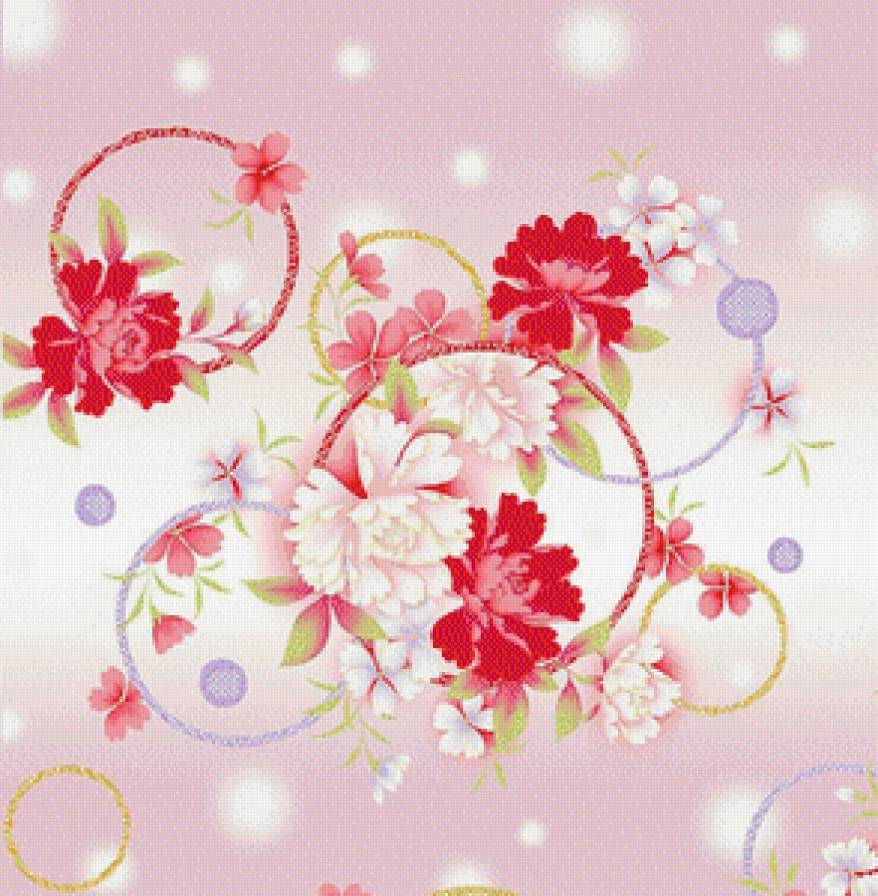 китайская акварель5 - акварель, китай, цветы - предпросмотр