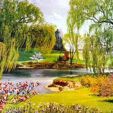 Схема вышивки «лето»