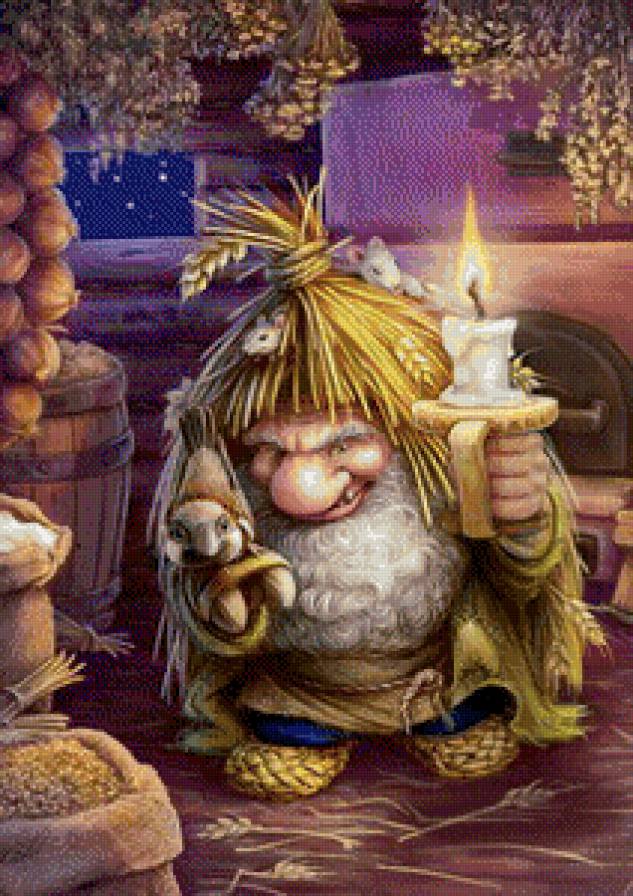 овинник - оберегает хлеб - предпросмотр