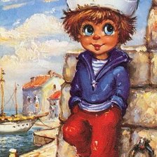 Схема вышивки «Boy»