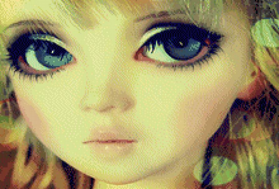 невинное личико - лица, куклы - предпросмотр