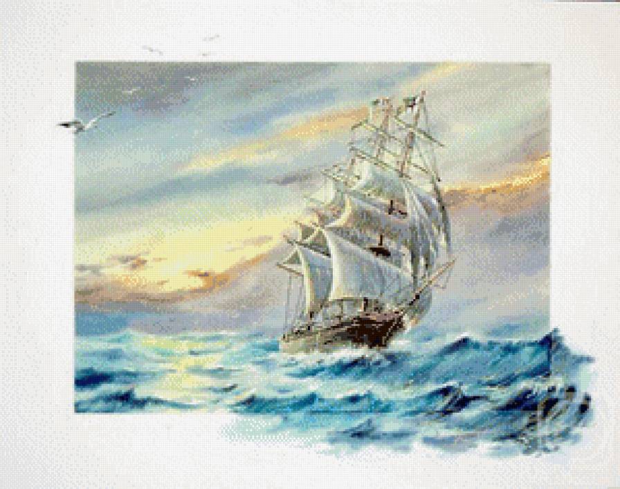 море - морской пейзаж - предпросмотр