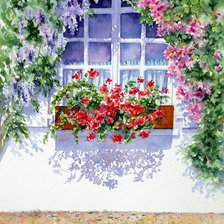 Схема вышивки «Серия "Пейзажи"»