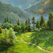 Схема вышивки «Серия "Пейзажи"»