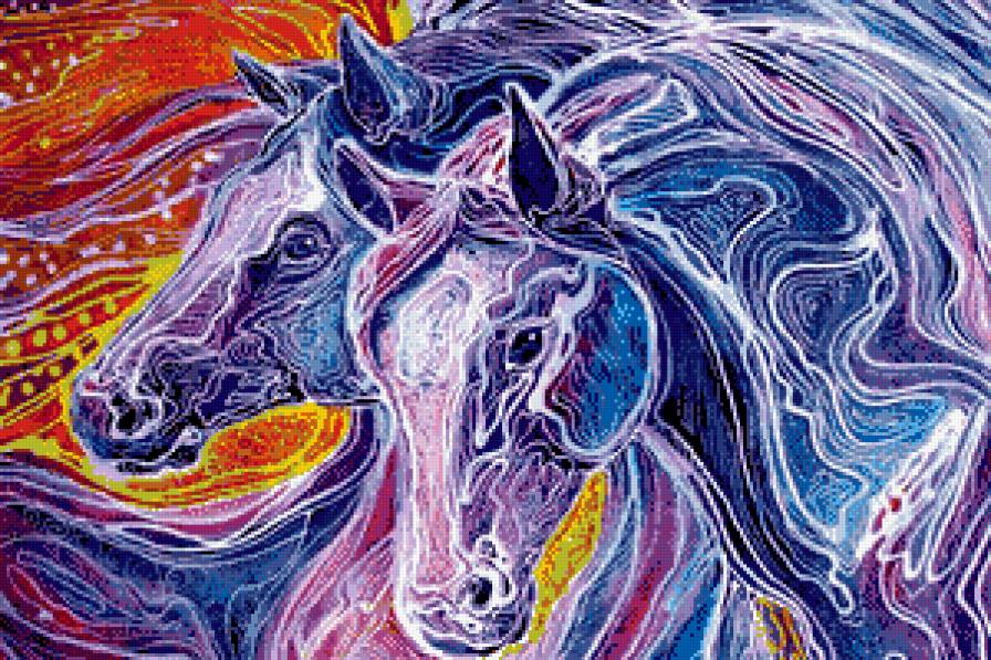 Лошади - животные, лошадь, конь, жеребец - предпросмотр