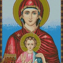 Схема вышивки «икона»