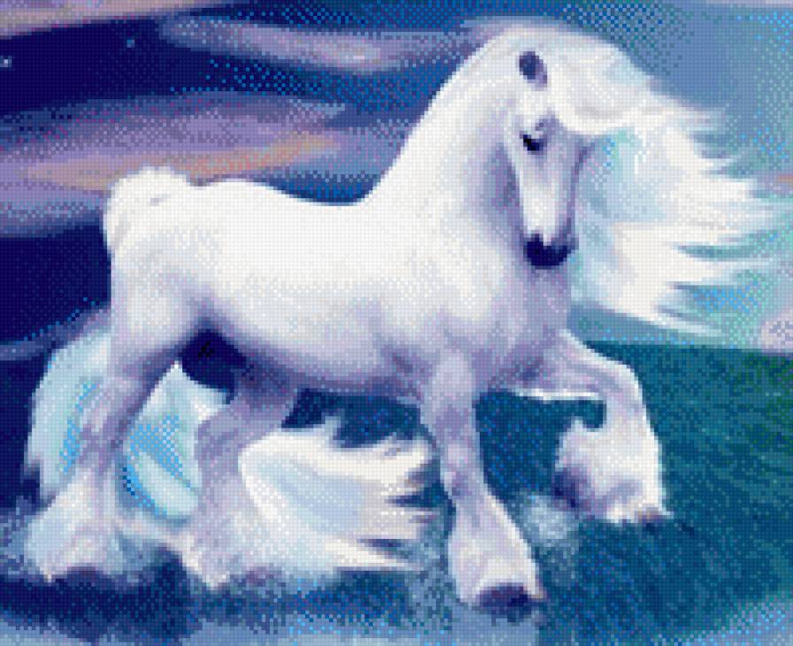 Лошадка - символ 2014, лошадь - предпросмотр