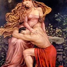 Схема вышивки «Двое»