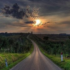 Схема вышивки «Дорога в жизнь»