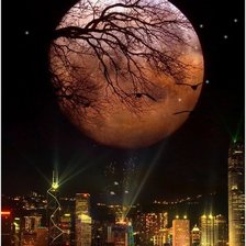 Схема вышивки «Ночь тьмы»