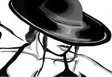 Схема вышивки «женский образ вамп»