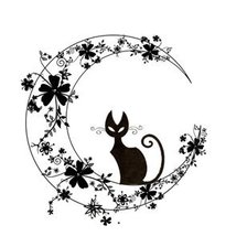 Схема вышивки «киса»