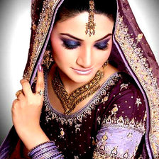 Схема вышивки «портрет девушки»