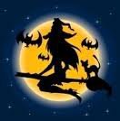 Схема вышивки «хеллоуин»