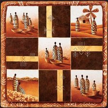 Схема вышивки «Африканские мотивы»
