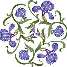 Схема вышивки «Узоры»