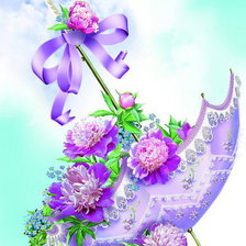 Схема вышивки «Цветы»