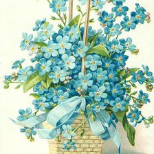 Схема вышивки «Цветы»