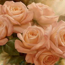 Схема вышивки «Роза»