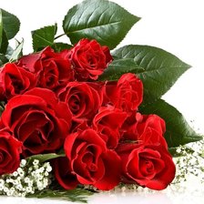 Схема вышивки «букет роз»