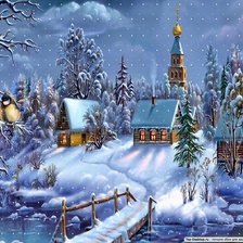 Схема вышивки «новый год»