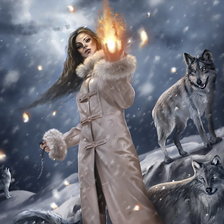 Схема вышивки «фэнтази.»