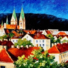 Схема вышивки «Серия "Пейзажи"»