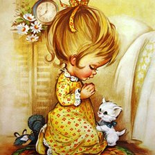 Схема вышивки «молитва»