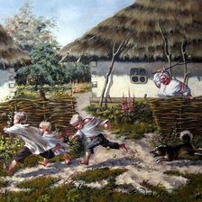 Схема вышивки «ВОРИШКИ»