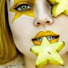 Схема вышивки «Fruit girl»