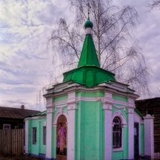 Схема вышивки «Часовня Неупиваемая чаша»